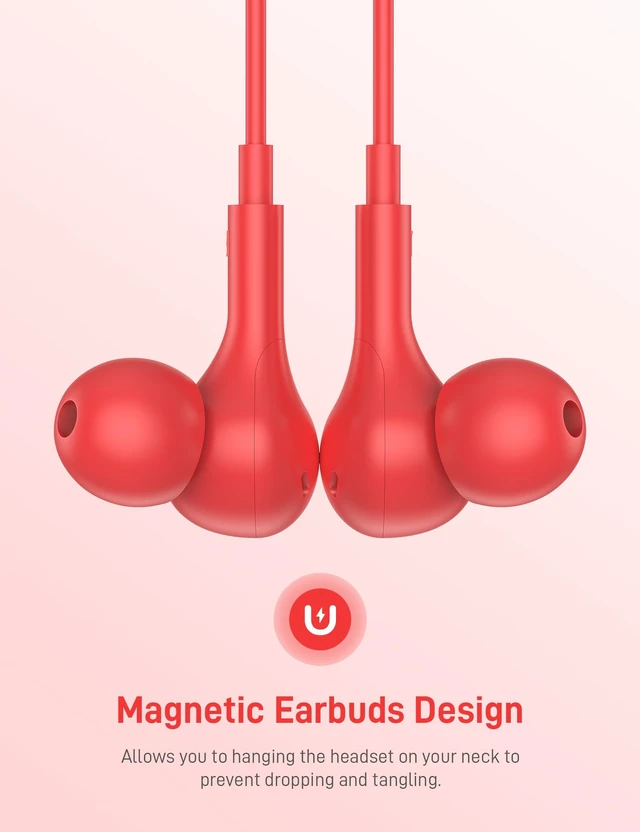 Alt view image 6 of 7 - USB C Headphones for Apple/iPhone Duo 18 17 16 15 Wired Earbuds with Case Soft Small in Ear Buds HiFi Type C USBC Earphones Corded Wire with Microphone Volume Control for Samsung S26 S25/Pixel 11 10