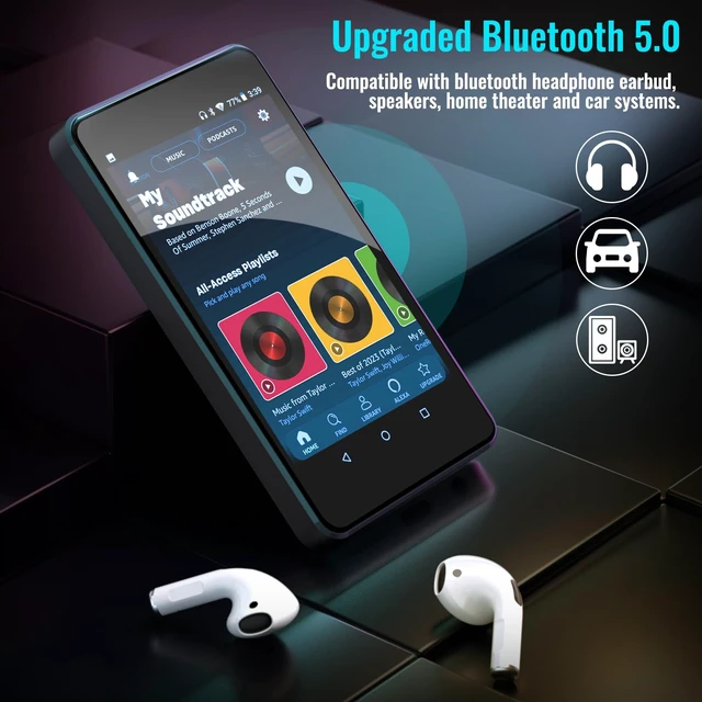 Alt view image 6 of 7 - MP3 Player for Kids with Spotify, Parental Controls, Android 14 Play Store, Spotify Kids, Audible, Music, Libby, Eye-Friendly Night Mode, Up to 512GB, Updated M4S