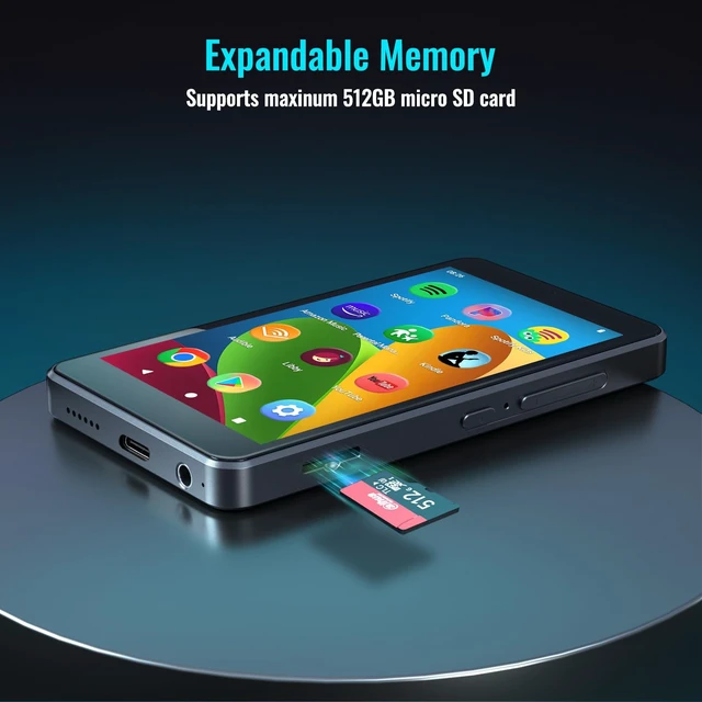 Alt view image 7 of 7 - MP3 Player for Kids with Spotify, Parental Controls, Android 14 Play Store, Spotify Kids, Audible, Music, Libby, Eye-Friendly Night Mode, Up to 512GB, Updated M4S