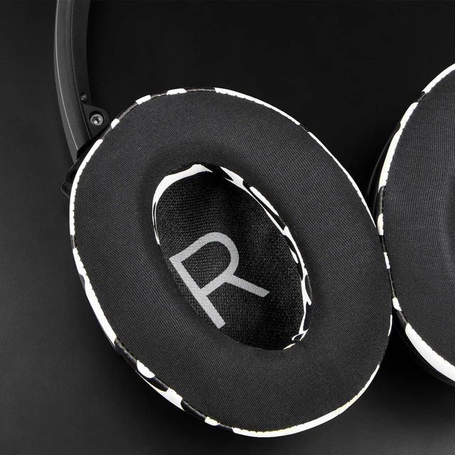 Alt view image 7 of 7 - Cooling Gel Earpads Replacement for Bose QuietComfort 45 (QC45)/QuietComfort SE (QC SE)/Quiet Comfort Wireless Over-Ear Headphones, Ear Pads Cushions with Ice Silk Fabric - Snow Leopard