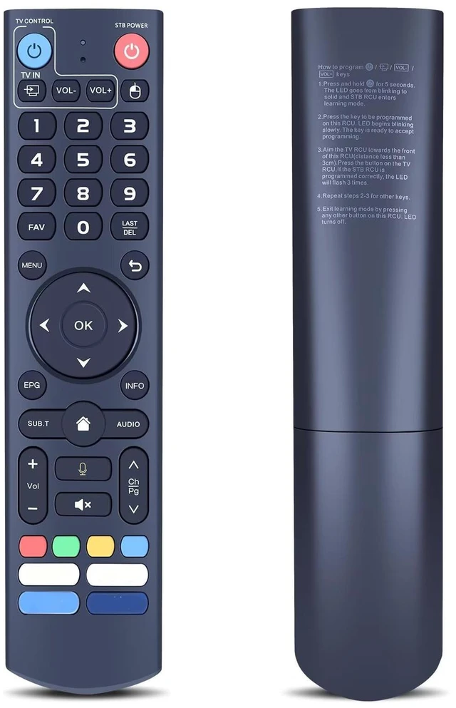 Main image of Easy to Use Backlit Remote for vSeeBox V5 Pro, V3 Plus, V2 Pro, V1 Pro, V1 Max, Elite, Max, Voice Remote Replacement with Strong Signal and Smooth Control