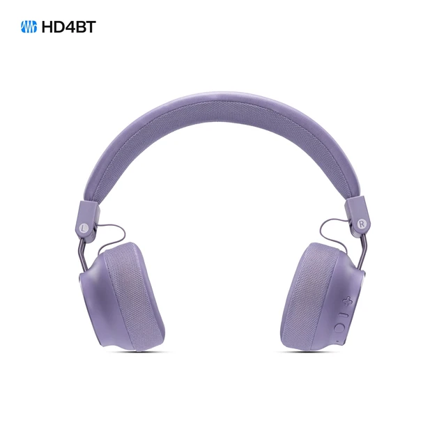 Alt view image 7 of 7 - Eris HD4BT Over-Ear Closed-Back Wireless Headphones, Bluetooth, ANC Noise Cancelling, Up to 60 Hours Battery Life, Studio Headphones for Mixing, Monitoring, Recording, Mystic Purple