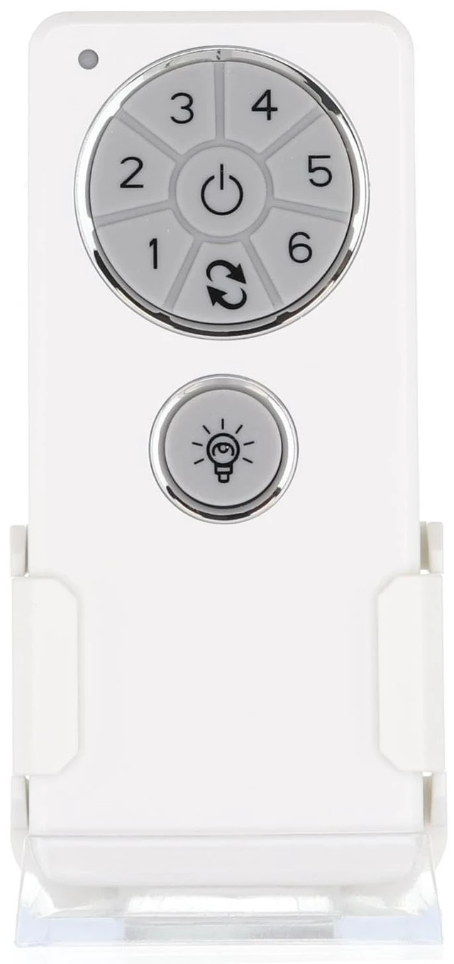 Main image of DC1 Ceiling Fan Remote Control Replacement Works with DC8 Receiver Fans, 6 Speed, Reversible Airflow, Dimmable Light