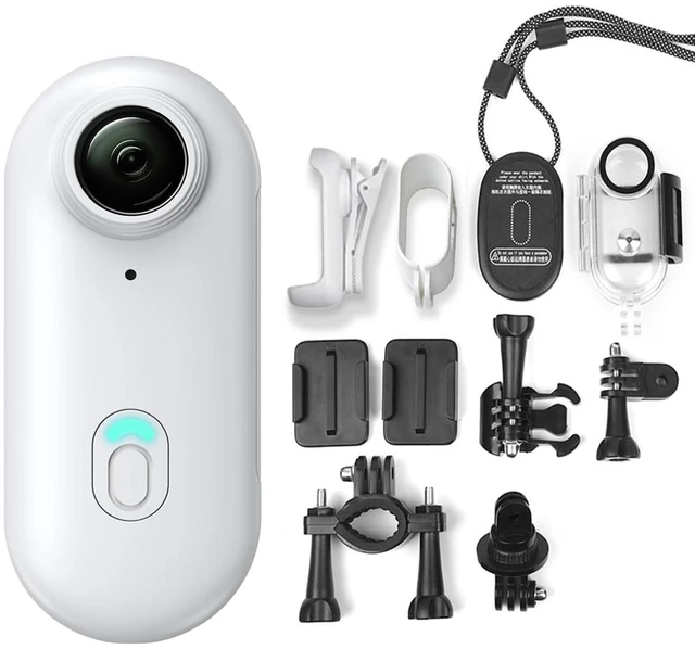 Main image of Mini Body Camera H88, 1080P FHD Wearable Action Cam, Thumb-Sized Bodycam Waterproof Case 30M Underwater, POV Loop Recording for Motorcycle Helmet, Bike, Security, Travel & Outdoor(No Card, White)