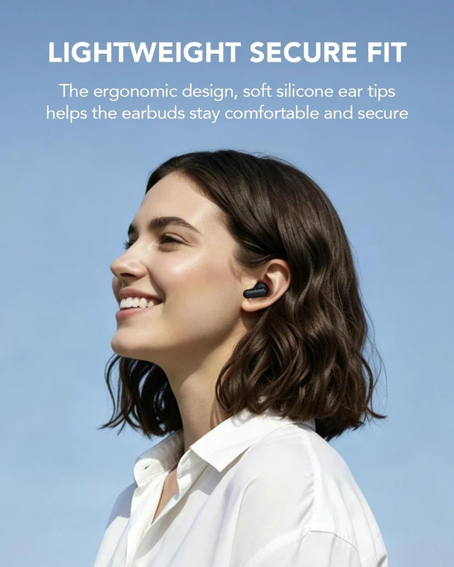 Alt view image 5 of 7 - T8 Wireless Ear Buds Bluetooth Headphones with Mic, LED Power Display Deep Bass Wireless Earbuds, Ergonomic in-Ear Headphones Wireless Comfortable Secure Fit, 36H Playtime Fast Charging
