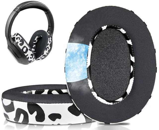 Main image of Cooling Gel Replacement Earpads for Sony WH-XB900N/WH-CH710N/WH-CH720N/WH-RF400/MDR-RF895RK Headphones, Ear Pads Cushions with High Density Foam - Snow Leopard