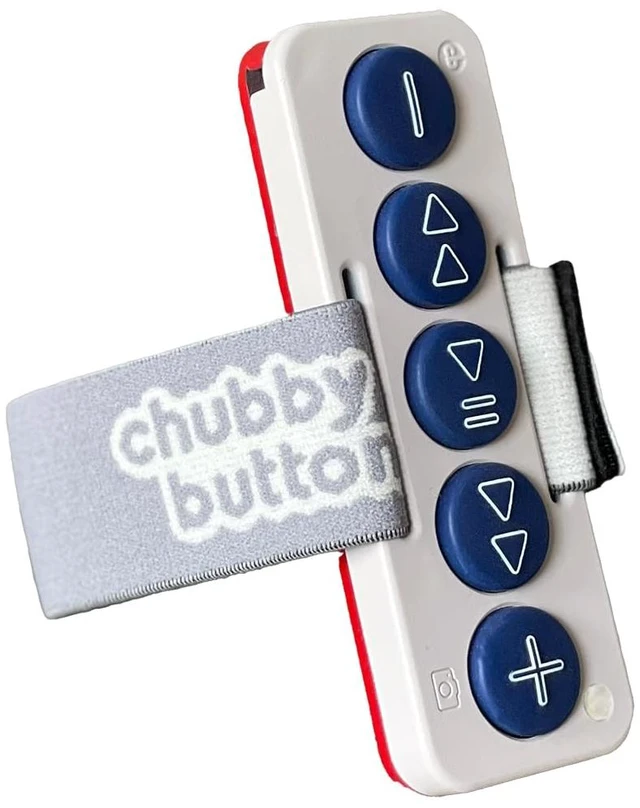Main image of Wearable Remote Control Music, Gemini or Siri, Answer Calls- Wearable, Big Buttons for Gloves