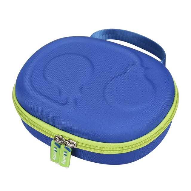Alt view image 4 of 7 - Headphone Case for JBL JR 460 NC/Junior 470NC/ JR 470 NC/Tune 670NC Kids Headphone (Box Only) (Blue-Green)