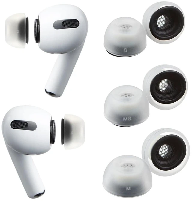 Main image of MAX AirPods Pro Ear Tip Replacement, Medical Silicone Tips