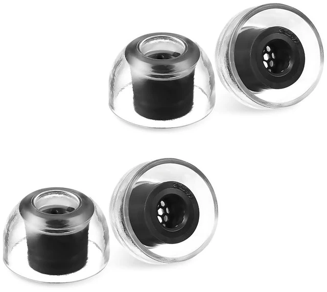 Main image of XELASTEC 2 Earbud Tips, TPE Replacement Ear Tips (MS (2-Pair Set))