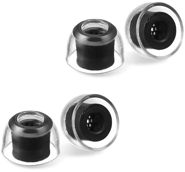 Main image of XELASTEC 2 Earbud Tips, TPE Replacement Ear Tips (SS (2-Pair Set))