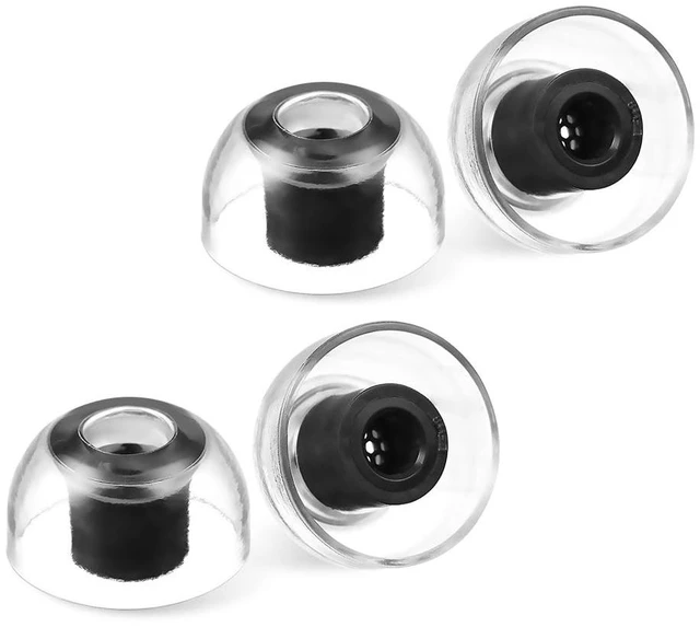 Main image of XELASTEC 2 Earbud Tips, TPE Replacement Ear Tips (L (2-Pair Set))