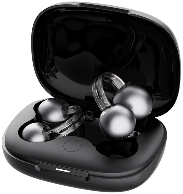 Main image of StarClip Open Ear Bluetooth Clip-On Headphones IP54 Sports Earbuds Soft silicone grips, 4D panoramic sound, IP54 sweat resistant, lightweight secure fit for running, gym and daily workouts