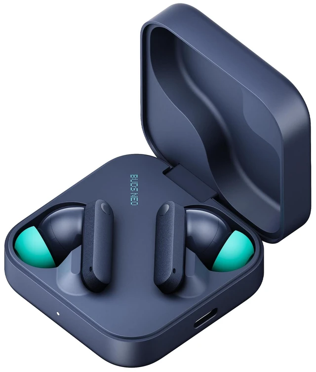 Main image of Buds Neo, True Wireless Earbuds, 52H Playtime, Dark Blue 35dB Active Noise Cancelling, Bluetooth 6.0, Water-Resistant, 4 Mics for Clear Calls, Spatial Audio&EQ, Customizable via App