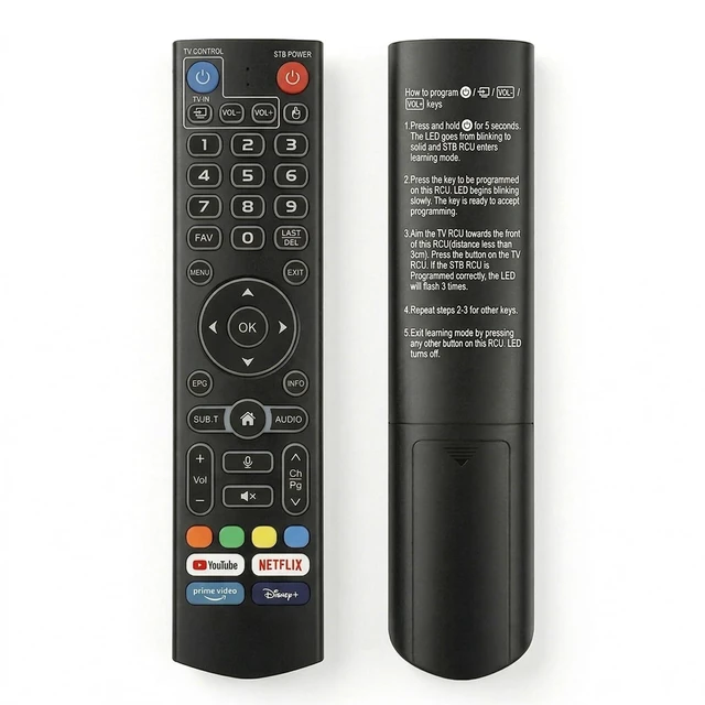 Main image of New Fit for Vseebox V5 Pro Remote,for vSeeBox V3 Pro Voice Remote Control Fit for vSeeBox V1/V2,V5Pro/V3Pro/V2Pro/V1Pro/V3Plus/,V1 Max/Elite/Max,Intelligent Bluetooth Voice Remote