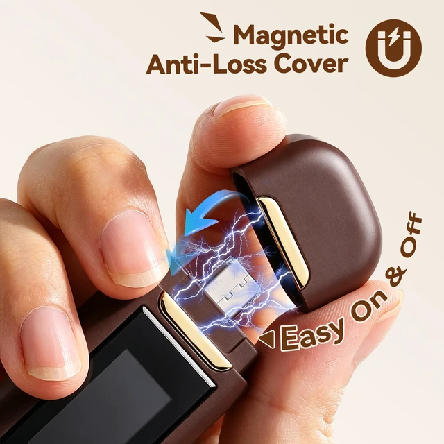 Alt view image 2 of 7 - 64GB USB C MP3 Player with Bluetooth, A59 Music Player with Clip 30 Hours Playback, with FM Radio, Recording, Support Mobile Phone Connection(Brown)