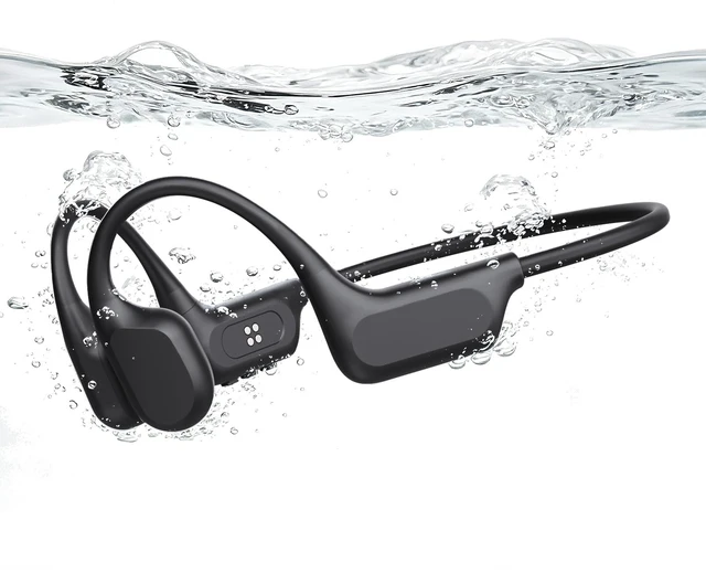 Main image of Swimming Headphones Bluetooth 6.2, IP68 Waterproof Earphones Built-in 8GB MP3, Open Ear Running Earphones, Bone Conduction Headphones Underwater for Swimming Surfing Cycling Sports