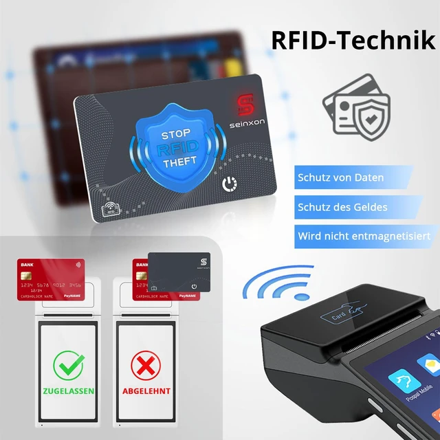 Alt view image 3 of 7 - Wallet Tracker RFID Blocking Card & Mini Keychain Tag Item Finder with Recharge Clip Works with Apple Find My (iOS Only)