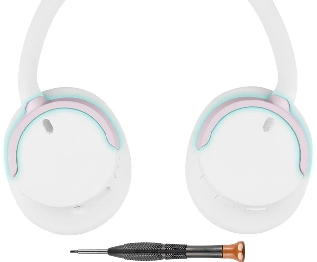 Main image of Headband Hinge Swivel Rotation Joint Pivot Replacement Parts for Sony WH-CH720N(WHCH720N) Noise Canceling Wireless Headphone, Plastic Hanger Bracket Attachment Accessories - Pink