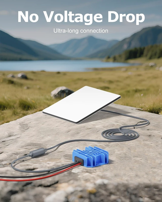 Alt view image 7 of 7 - Starlink Mini Power Supply 12V to 30V 3.5A Starlink Mini 12V Adapter Boost No Voltage Drop Starlink Mini 12V Adapter DC Step Up Converter with O Ring Terminal,Waterproof IP65 for RV Off-Grid Marine