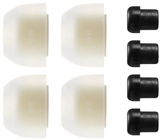 Alt view image 4 of 7 - MAX Standard Earbud Tips, Medical Silicone Replacement (SS (2-Pair Set))
