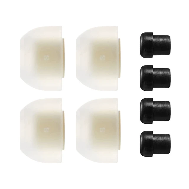 Alt view image 4 of 7 - MAX Standard Earbud Tips, Medical Silicone Replacement (S (2-Pair Set))