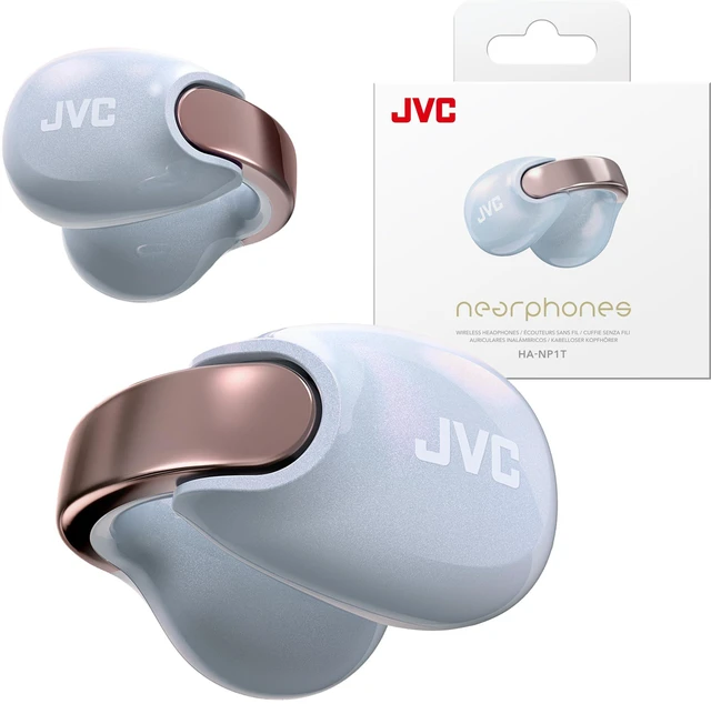Main image of Nearphones Pearl Edition - Earcuff True Wireless Earbuds with Shiny Arch, Comfortable fit, Multipoint Connection, Bluetooth 5.3, 24H Battery Life - HANP1T-AN (Eternal Blue)