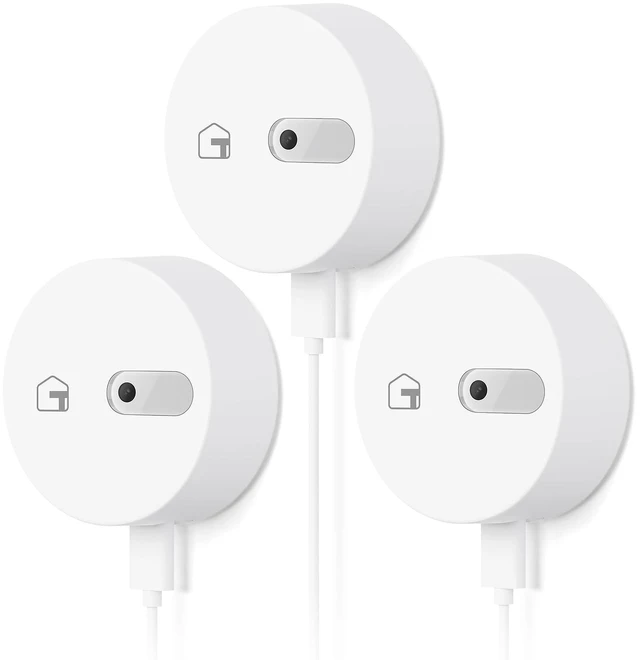 Main image of WiFi Presence Sensor 3 Pack, 24G mmWave Radar Smart Motion Sensor Wired, Support Alexa/Google Home, Real-time Human Occupancy Sensor, No Hub Required