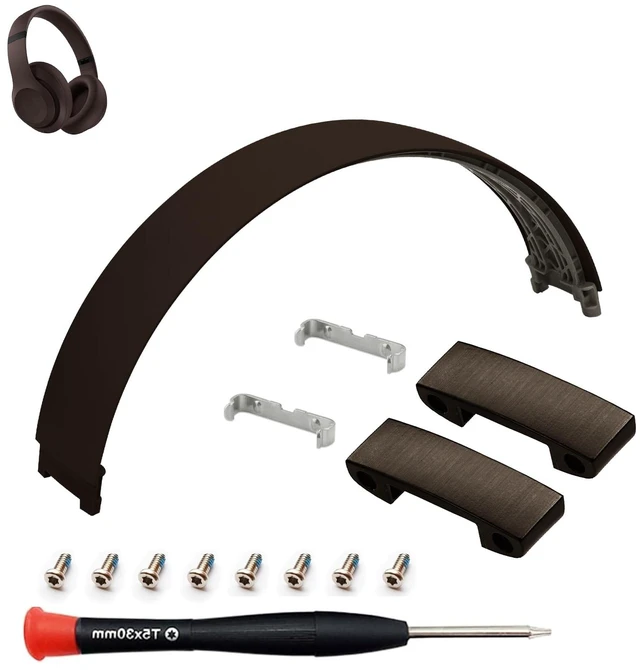 Main image of Studio Pro 2023 Replacement Headband & Hinge Replacement for Studio Pro 2023 Headphone,Durable Parts Accessories Repair Kit Set (Deep Brown)