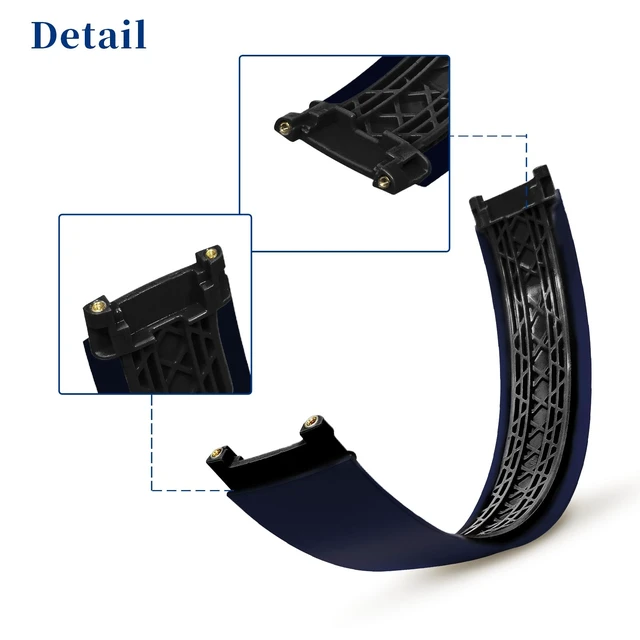 Alt view image 4 of 7 - Studio Pro 2023 Replacement Headband & Hinge Replacement for Studio Pro 2023 Headphone,Durable Parts Accessories Repair Kit Set (Blue)