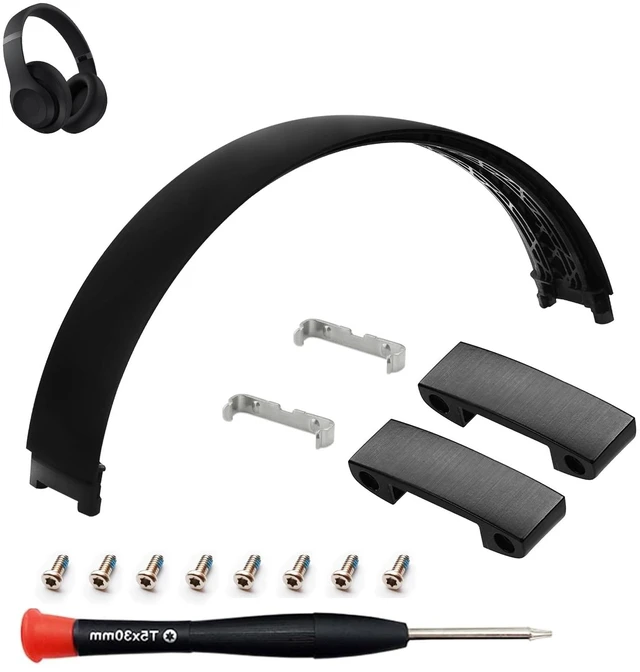 Main image of Studio Pro 2023 Replacement Headband & Hinge Replacement for Studio Pro 2023 Headphone,Durable Parts Accessories Repair Kit Set (Black)