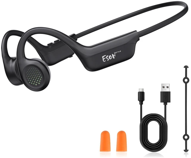 Main image of Bone Conduction Headphones Bluetooth 6.0 - IPX7 Waterproof Bone Conduction, Bluetooth 6.0, IPX7 Waterproof, Wireless Headphones