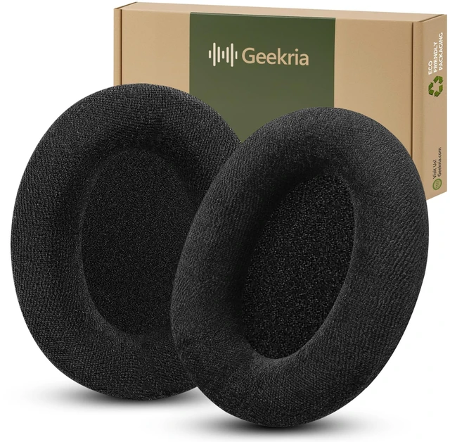 Main image of Comfort Velour Replacement Ear Pads for Sennheiser HD598, HD598SE, HD598CS, HD599 Headphones Ear Cushions, Repair Parts with Video Guide (Black)