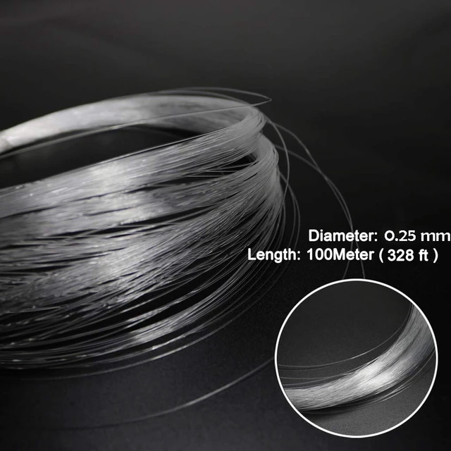Alt view image 3 of 7 - PMMA Plastic End Glow Fiber Optic Cable 0.25mm(0.01inch) 100m(328ft)/Roll for Star Sky Ceiling All Kind Led Light Engine Driver Source