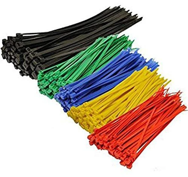 Alt view image 6 of 7 - 4 Inch length, 18lb Small size Self Locking Nylon Cable Zip Ties -1000 Piece (orange)