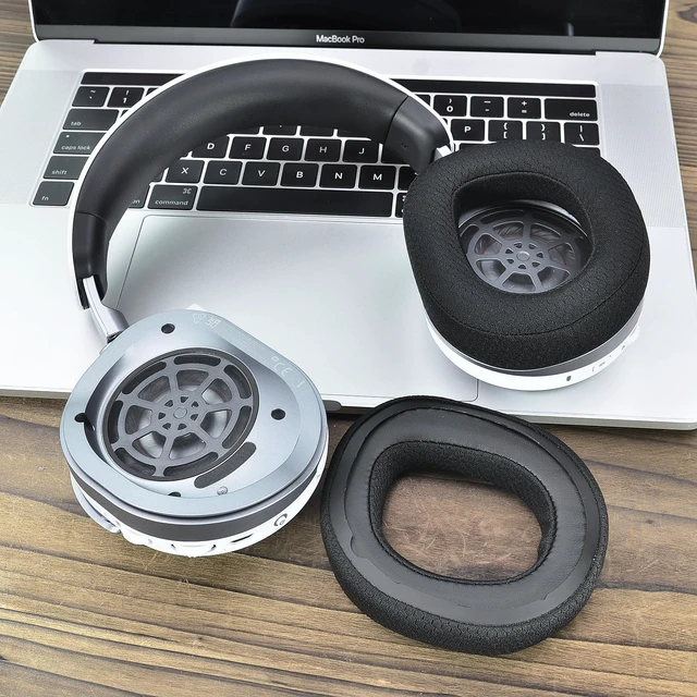 Alt view image 7 of 7 - Mesh Fabric Earpads for Turtle Beach Stealth 700 Gen 3 Headset Replacement Stealth 700 Gen3 Ear Pads and MIC Foam, High-Density Noise Cancelling Foam