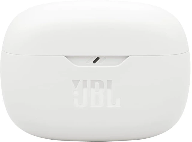 Alt view image 5 of 7 - Vibe Beam 2 True Wireless Noise Cancelling Earbuds Pure Bass Sound, Smart Ambient, 4 Mics, 40H Battery, IP54 Water Resistant (White) with Expo Gear Weather-Resistant Hard-Shell Case