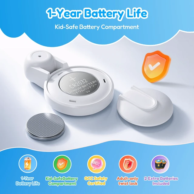 Alt view image 6 of 7 - Otag GPS Tracker for Kids, Bluetooth Child Tracker & Tracking Device 2 Pack for Children Safety, Key Finder Pet Backpack Locator, Find My App Compatible iPhone iPad iOS Devices, No Monthly Fee