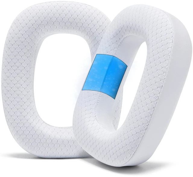Main image of Freeze A30 - Cooling Gel Earpads for Logitech Astro A30 Made by Wicked Cushions Elevate Comfort, Durability, Thickness & Sound Isolation for Gaming White