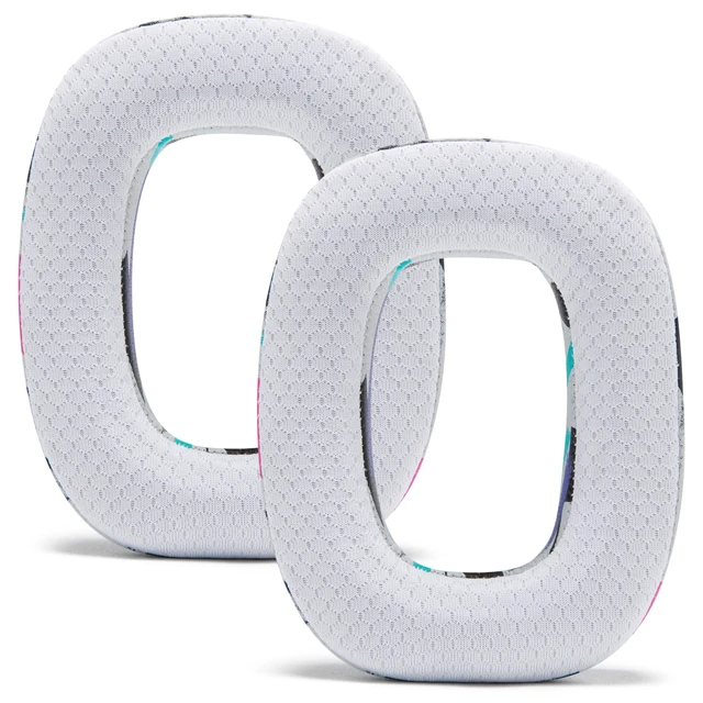 Alt view image 7 of 7 - Freeze A30 - Cooling Gel Earpads for Logitech Astro A30 Made by Wicked Cushions Elevate Comfort, Durability, Thickness & Sound Isolation for Gaming 90's White