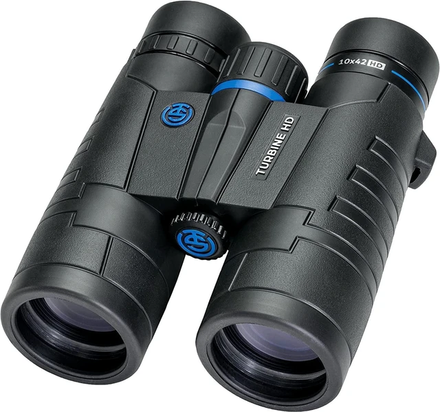 Main image of TSO Turbine HD 10x42 Roof Prism Binoculars for Adults, HD Glass with Multi-Coated Optics, 15.5mm Long Eye Relief, Rainproof Binoculars for Bird Watching, Hunting, Hiking, Travel & Wildlife Viewing