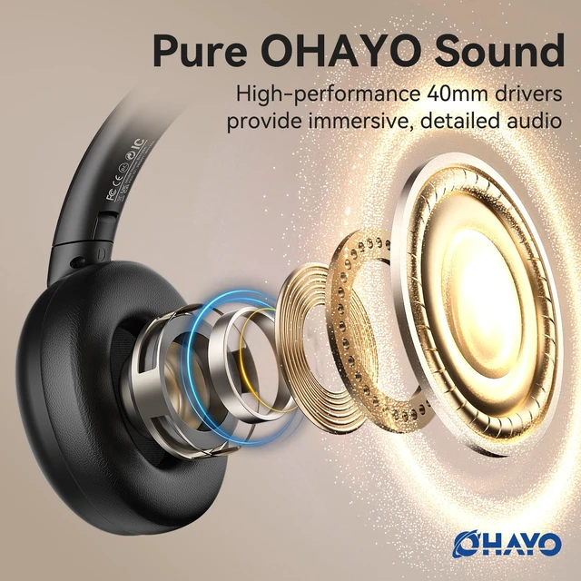 Alt view image 5 of 7 - Wireless Headphones for TV Watching with Transmitter Charging Dock For Seniors, Hearing Impaired Gifts, No Audio Delay, 30h Playtime, 100ft Range, Bluetooth 5.3, with Optical, AUX & RCA Cables