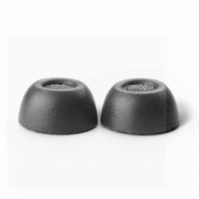 Alt view image 2 of 7 - TW-700-B Memory Foam Replacement Ear Tips, Black, Large (3 Pairs) For Google Pixel Buds Pro 2, Soundcore Liberty 4 NC & More, Ultimate Comfort, Secure Fit, Superior Noise Isolation