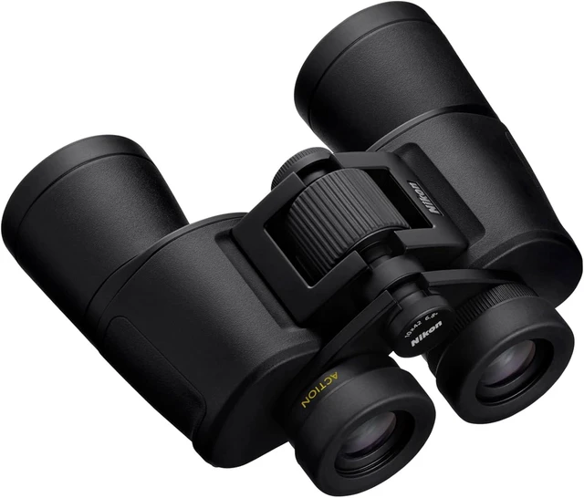 Alt view image 3 of 7 - Action 10x42 Binocular Multilayer-Coated Optics, Bright, Wide View, 10x Power, Turn-and-Slide Adjustable eyecups and Tripod-Ready Porro-Prism Design