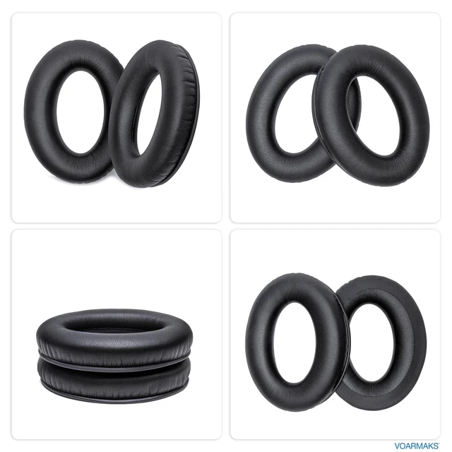 Alt view image 4 of 7 - Replacement Ear Pads & 3 Mic Covers for Bose A20 Aviation Headset Complete refresh kit: soft protein leather ear pads with slow-rebound memory foam, 3 mic covers and inner foam inserts