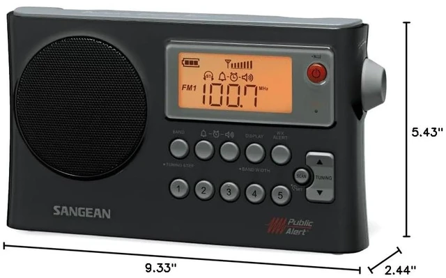 Alt view image 7 of 7 - PR-D4W Portable Radio
