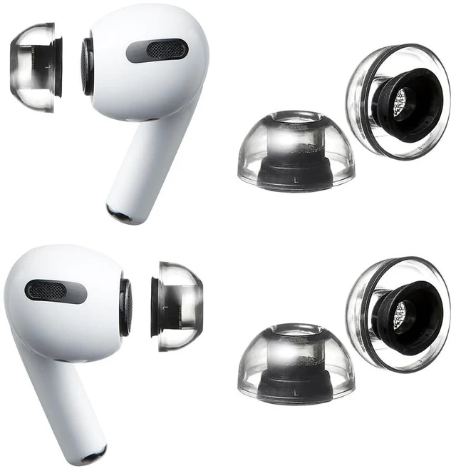 Main image of XELASTEC II AirPods Pro Ear Tip Replacement, TPE Grip Tips