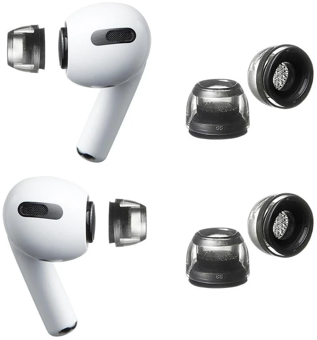 Main image of XELASTEC II AirPods Pro Ear Tip Replacement, TPE Grip Tips