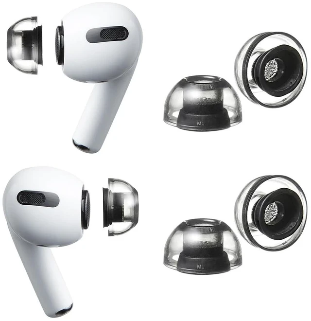 Main image of XELASTEC II AirPods Pro Ear Tip Replacement, TPE Grip Tips