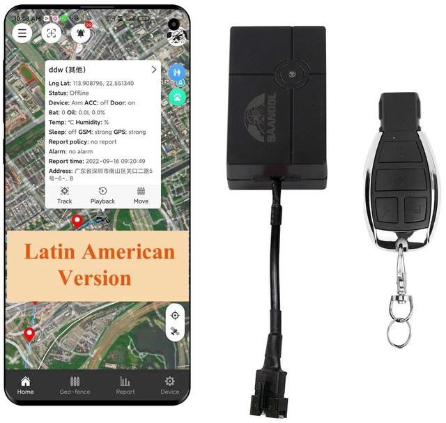 Main image of 4G GPS Tracker for Vehicles BN-401B-L No Subscription Free APP & Platform Car Motorcycle Hidden Tracker Device Latin American Verison (BN-401B-L 4G)